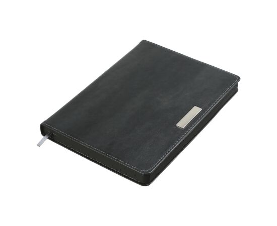 Еженедельник Buromax датированный 2026 SALERNO, А5 серый (BM.2133-09), изображение 2