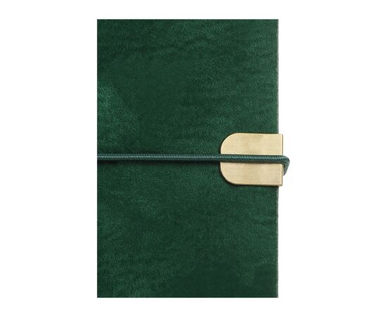 Еженедельник Buromax датированный 2026 VELOUR, А5 зеленый (BM.2134-04), изображение 6