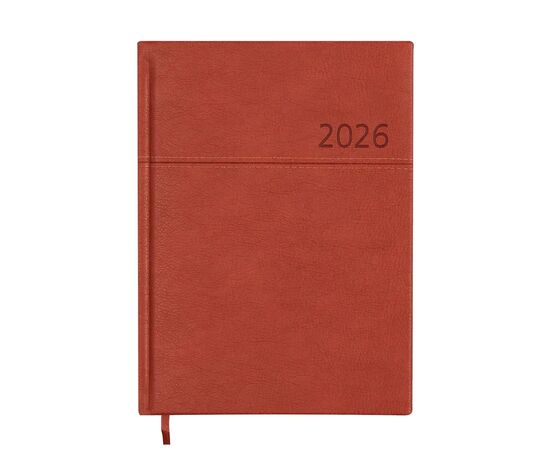 Еженедельник Buromax датированный 2026 ORION, А5 коричневый (BM.2150-18) Еженедельник Buromax датированный 2026 ORION, А5 коричневый (BM.2150-18)
