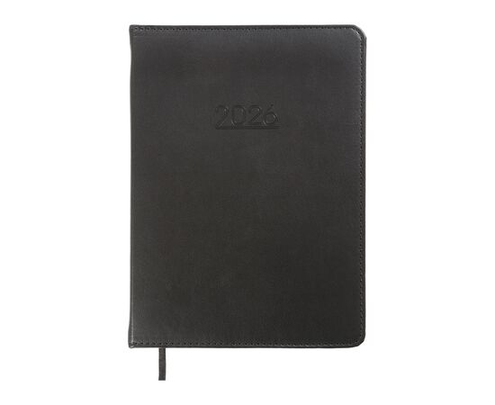 Еженедельник Buromax датированный 2026 PRIME, А5 черный (BM.2196-01)