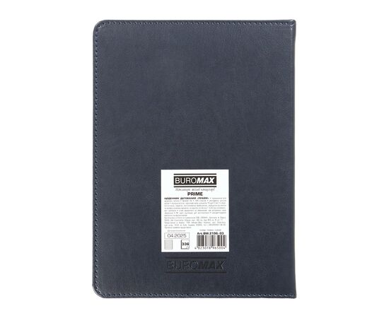 Еженедельник Buromax датированный 2026 PRIME, А5 темно-синий (BM.2196-03), изображение 2 Еженедельник Buromax датированный 2026 PRIME, А5 темно-синий (BM.2196-03), изображение 2