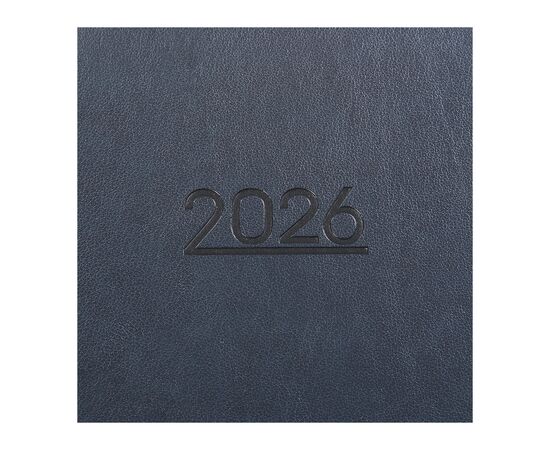 Еженедельник Buromax датированный 2026 PRIME, А5 темно-синий (BM.2196-03), изображение 4 Еженедельник Buromax датированный 2026 PRIME, А5 темно-синий (BM.2196-03), изображение 4