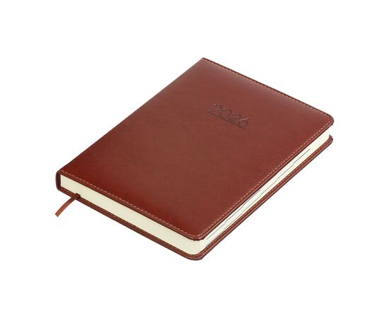 Еженедельник Buromax датированный 2026 PRIME, А5 коричневый (BM.2196-25), изображение 3 Еженедельник Buromax датированный 2026 PRIME, А5 коричневый (BM.2196-25), изображение 3