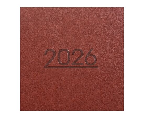 Еженедельник Buromax датированный 2026 PRIME, А5 коричневый (BM.2196-25), изображение 4 Еженедельник Buromax датированный 2026 PRIME, А5 коричневый (BM.2196-25), изображение 4