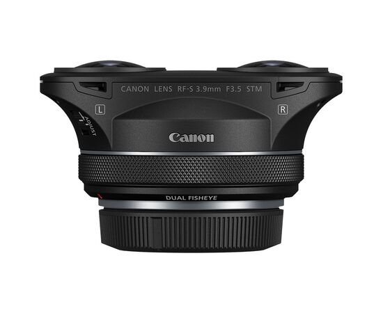 Объектив Canon RF 3.9mm f/3.5 Dual Fisheye (6578C005), изображение 2 Объектив Canon RF 3.9mm f/3.5 Dual Fisheye (6578C005), изображение 2