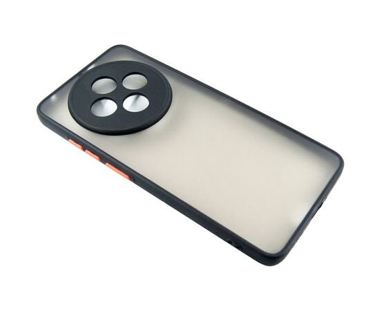 Чехол для мобильного телефона Dengos Matte OPPO Reno 12F 4G Black (DG-TPU-MATT-167), изображение 3 Чехол для мобильного телефона Dengos Matte OPPO Reno 12F 4G Black (DG-TPU-MATT-167), изображение 3
