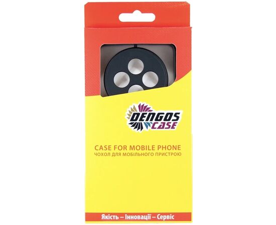 Чехол для мобильного телефона Dengos Matte OPPO Reno 12F 4G Black (DG-TPU-MATT-167), изображение 4 Чехол для мобильного телефона Dengos Matte OPPO Reno 12F 4G Black (DG-TPU-MATT-167), изображение 4