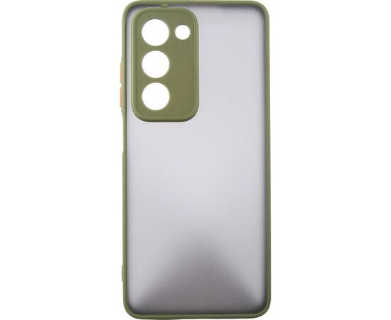 Чехол для мобильного телефона Dengos Oppo A5 4G Case Matte + Glass (Olive Green) (DG-KM-158), изображение 2 Чехол для мобильного телефона Dengos Oppo A5 4G Case Matte + Glass (Olive Green) (DG-KM-158), изображение 2
