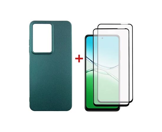 Чехол для мобильного телефона Dengos Oppo A5 4G Case Soft + 2 Glass (Green) (DG-CTG2P-26) Чехол для мобильного телефона Dengos Oppo A5 4G Case Soft + 2 Glass (Green) (DG-CTG2P-26)