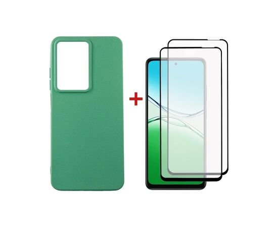 Чехол для мобильного телефона Dengos Oppo A5 4G Case Soft + 2 Glass (Mint) (DG-CTG2P-27) Чехол для мобильного телефона Dengos Oppo A5 4G Case Soft + 2 Glass (Mint) (DG-CTG2P-27)
