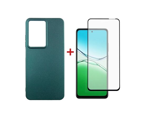 Чехол для мобильного телефона Dengos Oppo A5 4G Case Soft + Glass (Green) (DG-KM-154) Чехол для мобильного телефона Dengos Oppo A5 4G Case Soft + Glass (Green) (DG-KM-154)