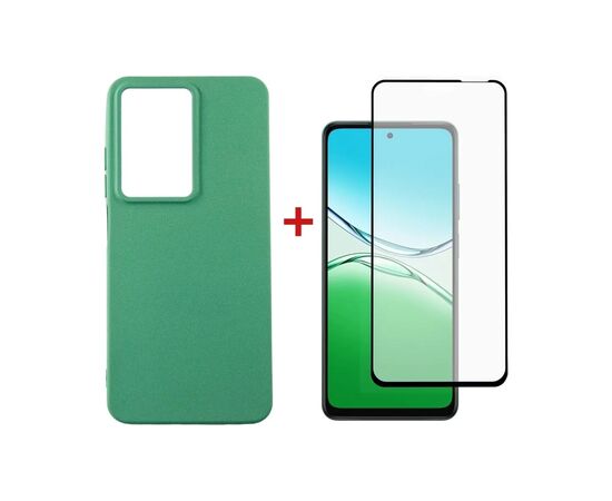 Чехол для мобильного телефона Dengos Oppo A5 4G Case Soft + Glass (Mint) (DG-KM-155) Чехол для мобильного телефона Dengos Oppo A5 4G Case Soft + Glass (Mint) (DG-KM-155)