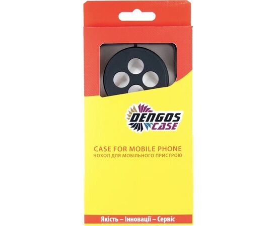 Чехол для мобильного телефона Dengos Oppo Reno12 F 4G Case Matte + Glass (Black) (DG-KM-157), изображение 4 Чехол для мобильного телефона Dengos Oppo Reno12 F 4G Case Matte + Glass (Black) (DG-KM-157), изображение 4