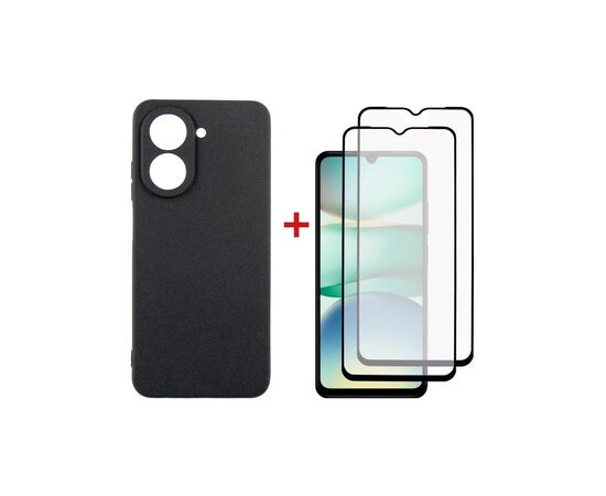 Чехол для мобильного телефона Dengos Xiaomi Redmi A5 Case Soft + 2 Glass (Black) (DG-CTG2P-24) Чехол для мобильного телефона Dengos Xiaomi Redmi A5 Case Soft + 2 Glass (Black) (DG-CTG2P-24)