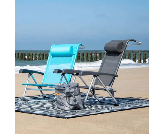 Кресло складное Bo-Camp Saint-Tropez Blue (1204784) (DAS303394), изображение 7 Кресло складное Bo-Camp Saint-Tropez Blue (1204784) (DAS303394), изображение 7