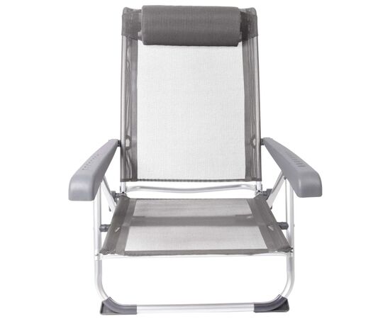 Кресло складное Bo-Camp Saint-Tropez Grey (1204796) (DAS303395), изображение 3 Кресло складное Bo-Camp Saint-Tropez Grey (1204796) (DAS303395), изображение 3