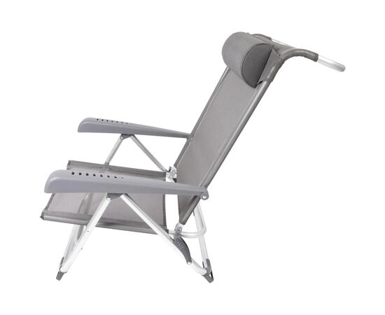 Кресло складное Bo-Camp Saint-Tropez Grey (1204796) (DAS303395), изображение 5 Кресло складное Bo-Camp Saint-Tropez Grey (1204796) (DAS303395), изображение 5