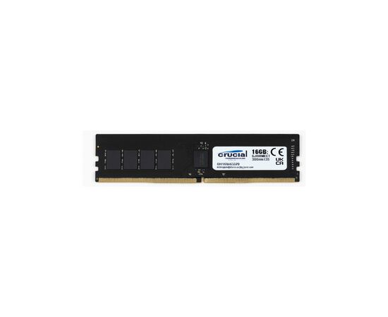 Модуль памяти для компьютера DDR5 16GB 6400 MHz Micron (CT16G64C52CU5) Модуль памяти для компьютера DDR5 16GB 6400 MHz Micron (CT16G64C52CU5)