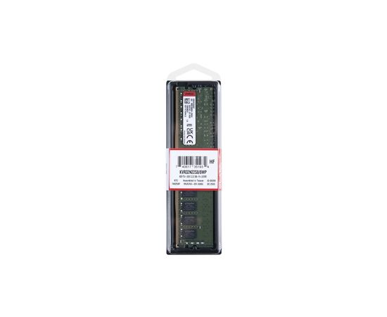 Модуль памяти для компьютера DDR4 8GB 3200 MHz Kingston (KVR32N22S8/8WP), изображение 2 Модуль памяти для компьютера DDR4 8GB 3200 MHz Kingston (KVR32N22S8/8WP), изображение 2