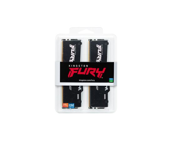 Модуль памяти для компьютера DDR5 128GB (2x64GB) 5600 MHz Beast RGB Kingston Fury (ex.HyperX) (KF556C40BBAK2-128), изображение 6 Модуль памяти для компьютера DDR5 128GB (2x64GB) 5600 MHz Beast RGB Kingston Fury (ex.HyperX) (KF556C40BBAK2-128), изображение 6