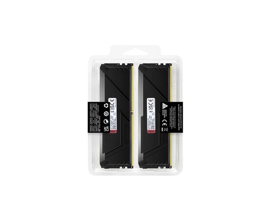 Модуль памяти для компьютера DDR4 32GB (2x16GB) 3200 MHz Beast RGB Black Kingston Fury (ex.HyperX) (KF432C16BB12AK2/32WP), изображение 6 Модуль памяти для компьютера DDR4 32GB (2x16GB) 3200 MHz Beast RGB Black Kingston Fury (ex.HyperX) (KF432C16BB12AK2/32WP), изображение 6