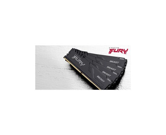 Модуль памяти для компьютера DDR4 32GB (2x16GB) 3200 MHz Beast Black Kingston Fury (ex.HyperX) (KF432C16BB1K2/32WP), изображение 5 Модуль памяти для компьютера DDR4 32GB (2x16GB) 3200 MHz Beast Black Kingston Fury (ex.HyperX) (KF432C16BB1K2/32WP), изображение 5