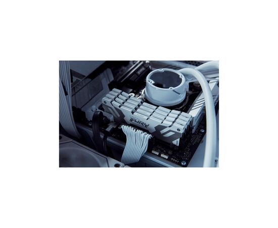 Модуль памяти для компьютера DDR5 32GB (2x16GB) 8000 MHz Renegade White Kingston Fury (ex.HyperX) (KF580C38RWK2-32), изображение 11 Модуль памяти для компьютера DDR5 32GB (2x16GB) 8000 MHz Renegade White Kingston Fury (ex.HyperX) (KF580C38RWK2-32), изображение 11