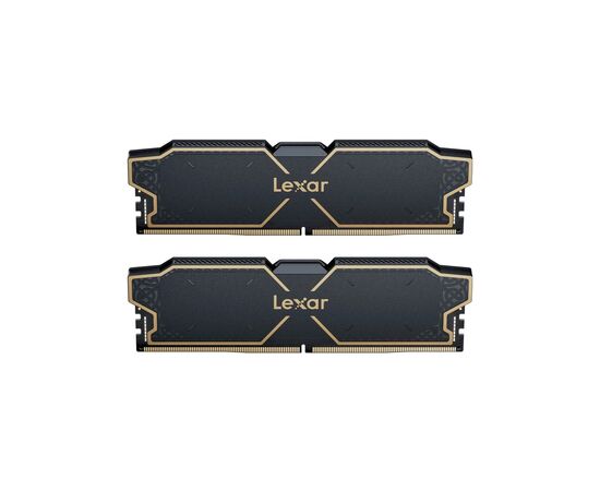 Модуль памяти для компьютера DDR5 16GB (2x8GB) 6000 MHz THOR OC Black Lexar (LD5U08G60C38LG-RGD) Модуль памяти для компьютера DDR5 16GB (2x8GB) 6000 MHz THOR OC Black Lexar (LD5U08G60C38LG-RGD)
