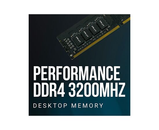 Модуль памяти для компьютера DDR4 16GB 3200 MHz PNY (MD16GSD43200-SI), изображение 4 Модуль памяти для компьютера DDR4 16GB 3200 MHz PNY (MD16GSD43200-SI), изображение 4