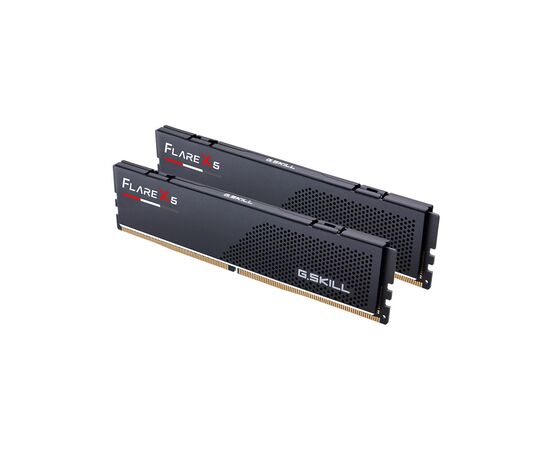 Модуль памяти для компьютера DDR5 32GB (2x16GB) 6000 MHz Flare X5 Matte Black G.Skill (F5-6000J2836G16GX2-FX5), изображение 2 Модуль памяти для компьютера DDR5 32GB (2x16GB) 6000 MHz Flare X5 Matte Black G.Skill (F5-6000J2836G16GX2-FX5), изображение 2