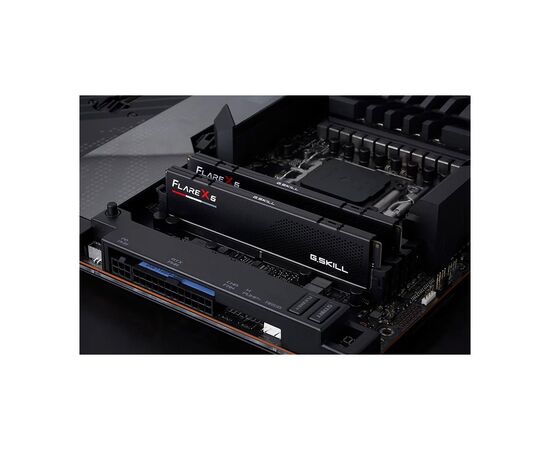 Модуль памяти для компьютера DDR5 32GB (2x16GB) 6000 MHz Flare X5 Matte Black G.Skill (F5-6000J2836G16GX2-FX5), изображение 6 Модуль памяти для компьютера DDR5 32GB (2x16GB) 6000 MHz Flare X5 Matte Black G.Skill (F5-6000J2836G16GX2-FX5), изображение 6