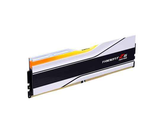 Модуль памяти для компьютера DDR5 48GB (2x24GB) 6400 MHz Trident Z5 Neo RGB Matte White G.Skill (F5-6400J3239F24GX2-TZ5NRW), изображение 3 Модуль памяти для компьютера DDR5 48GB (2x24GB) 6400 MHz Trident Z5 Neo RGB Matte White G.Skill (F5-6400J3239F24GX2-TZ5NRW), изображение 3