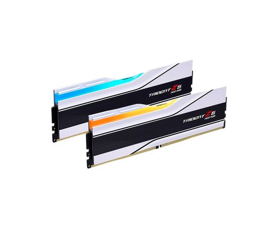 Модуль памяти для компьютера DDR5 48GB (2x24GB) 6400 MHz Trident Z5 Neo RGB Matte White G.Skill (F5-6400J3239F24GX2-TZ5NRW)