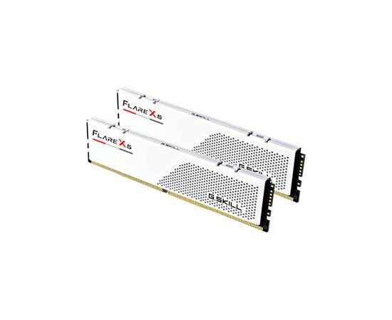 Модуль памяти для компьютера DDR5 64GB (2x32GB) 6000 MHz Flare X5 Matte White G.Skill (F5-6000J2836G32GX2-FX5W), изображение 2 Модуль памяти для компьютера DDR5 64GB (2x32GB) 6000 MHz Flare X5 Matte White G.Skill (F5-6000J2836G32GX2-FX5W), изображение 2