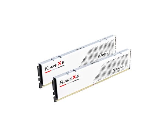 Модуль памяти для компьютера DDR5 64GB (2x32GB) 6000 MHz Flare X5 Matte White G.Skill (F5-6000J2836G32GX2-FX5W), изображение 3 Модуль памяти для компьютера DDR5 64GB (2x32GB) 6000 MHz Flare X5 Matte White G.Skill (F5-6000J2836G32GX2-FX5W), изображение 3
