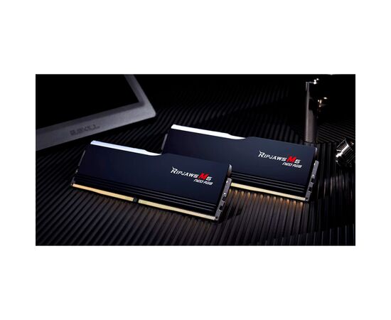 Модуль памяти для компьютера DDR5 96GB (2x48GB) 6000 MHz Ripjaws M5 Neo RGB Matte Black G.Skill (F5-6000J3036F48GX2-RM5NRK), изображение 4 Модуль памяти для компьютера DDR5 96GB (2x48GB) 6000 MHz Ripjaws M5 Neo RGB Matte Black G.Skill (F5-6000J3036F48GX2-RM5NRK), изображение 4