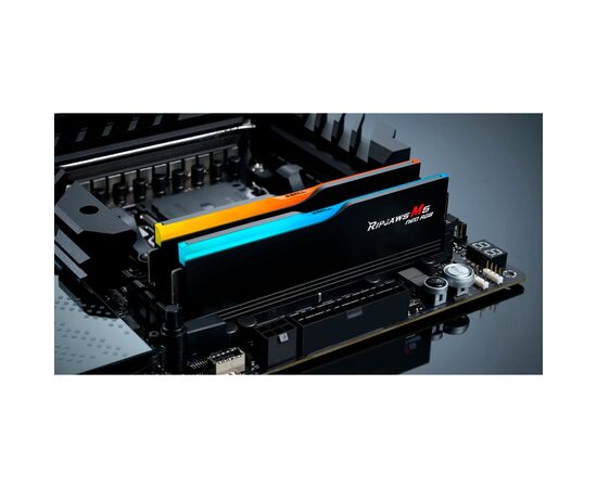 Модуль памяти для компьютера DDR5 96GB (2x48GB) 6000 MHz Ripjaws M5 Neo RGB Matte Black G.Skill (F5-6000J3036F48GX2-RM5NRK), изображение 6 Модуль памяти для компьютера DDR5 96GB (2x48GB) 6000 MHz Ripjaws M5 Neo RGB Matte Black G.Skill (F5-6000J3036F48GX2-RM5NRK), изображение 6
