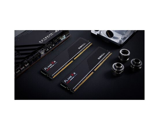 Модуль памяти для компьютера DDR5 96GB (2x48GB) 6000 MHz Flare X5 Matte Black G.Skill (F5-6000J3036F48GX2-FX5), изображение 4 Модуль памяти для компьютера DDR5 96GB (2x48GB) 6000 MHz Flare X5 Matte Black G.Skill (F5-6000J3036F48GX2-FX5), изображение 4