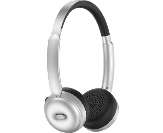 Навушники Havit H616BT Vintage 01H Silver (HV-H616BT-SV), зображення 2 Навушники Havit H616BT Vintage 01H Silver (HV-H616BT-SV), зображення 2