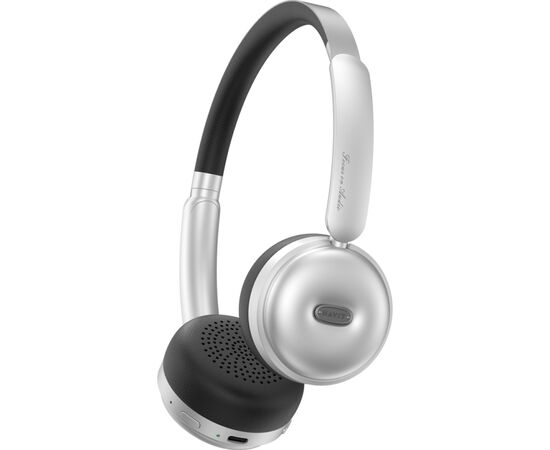 Навушники Havit H616BT Vintage 01H Silver (HV-H616BT-SV), зображення 3 Навушники Havit H616BT Vintage 01H Silver (HV-H616BT-SV), зображення 3