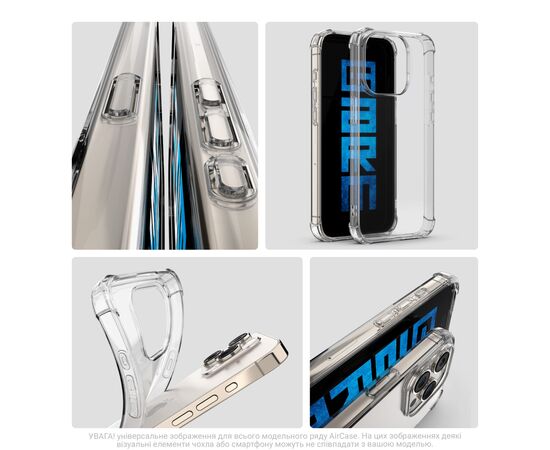 Чехол для мобильного телефона Armorstandart Air Force Samsung A16 4G (A165) Clear (ARM88530), изображение 4 Чехол для мобильного телефона Armorstandart Air Force Samsung A16 4G (A165) Clear (ARM88530), изображение 4