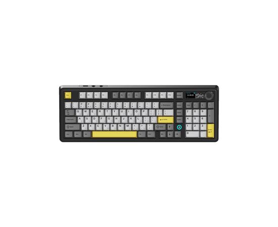 Клавіатура Ajazz AK980 Clear Sky Switch RGB Wireless/Bluetooth/USB Black (AK980-CS-BGY) Клавіатура Ajazz AK980 Clear Sky Switch RGB Wireless/Bluetooth/USB Black (AK980-CS-BGY)