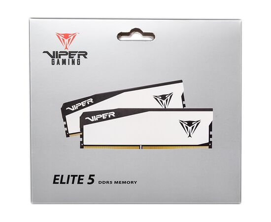 Модуль памяти для компьютера DDR5 64GB (2x32GB) 6400 MHz Viper Elite 5 Patriot (VEB564G6432KW), изображение 7 Модуль памяти для компьютера DDR5 64GB (2x32GB) 6400 MHz Viper Elite 5 Patriot (VEB564G6432KW), изображение 7