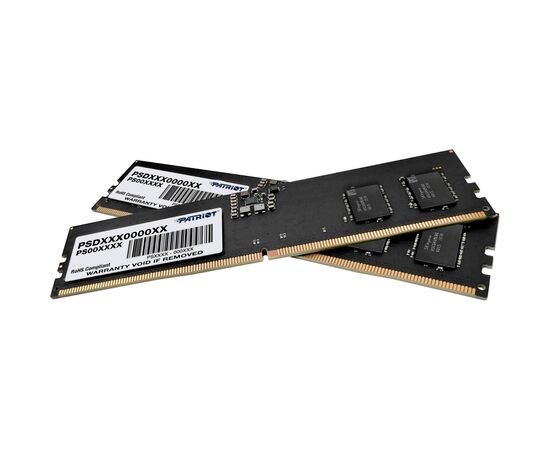 Модуль памяти для компьютера DDR5 16GB (2x8GB) 5600 MHz Signature Line Patriot (PSD516G5600K), изображение 2 Модуль памяти для компьютера DDR5 16GB (2x8GB) 5600 MHz Signature Line Patriot (PSD516G5600K), изображение 2
