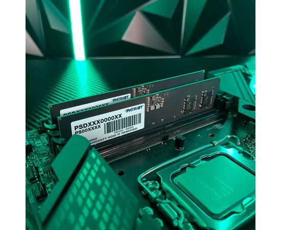 Модуль памяти для компьютера DDR5 16GB (2x8GB) 5600 MHz Signature Line Patriot (PSD516G5600K), изображение 4 Модуль памяти для компьютера DDR5 16GB (2x8GB) 5600 MHz Signature Line Patriot (PSD516G5600K), изображение 4