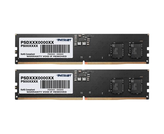 Модуль памяти для компьютера DDR5 16GB (2x8GB) 5600 MHz Signature Line Patriot (PSD516G5600K) Модуль памяти для компьютера DDR5 16GB (2x8GB) 5600 MHz Signature Line Patriot (PSD516G5600K)