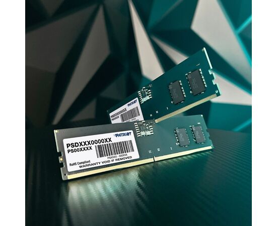 Модуль памяти для компьютера DDR5 8GB 5600 MHz Signature Line Patriot (PSD58G560041), изображение 3 Модуль памяти для компьютера DDR5 8GB 5600 MHz Signature Line Patriot (PSD58G560041), изображение 3