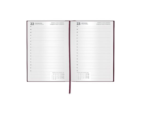 Еженедельник Axent датированный 2026 Classic City, 145х210, сливовый (8842-26-5-A), изображение 3