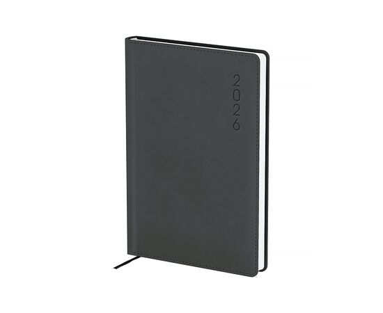 Тижневик Axent датований 2026 Classic Lux, 145х210, сірий (8844-26-3-A) Тижневик Axent датований 2026 Classic Lux, 145х210, сірий (8844-26-3-A)