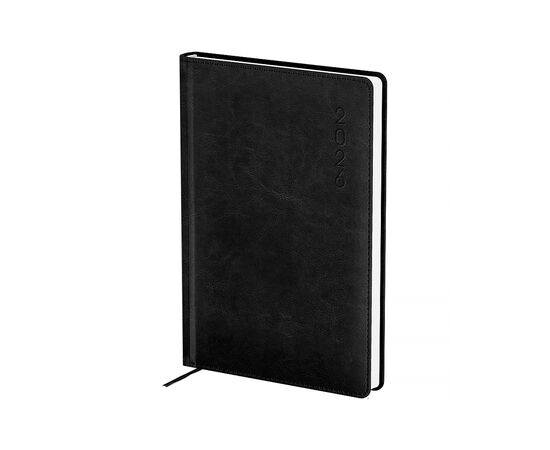 Тижневик Axent датований 2026 Classic Lux, 145х210, чорний (8844-26-1-A) Тижневик Axent датований 2026 Classic Lux, 145х210, чорний (8844-26-1-A)